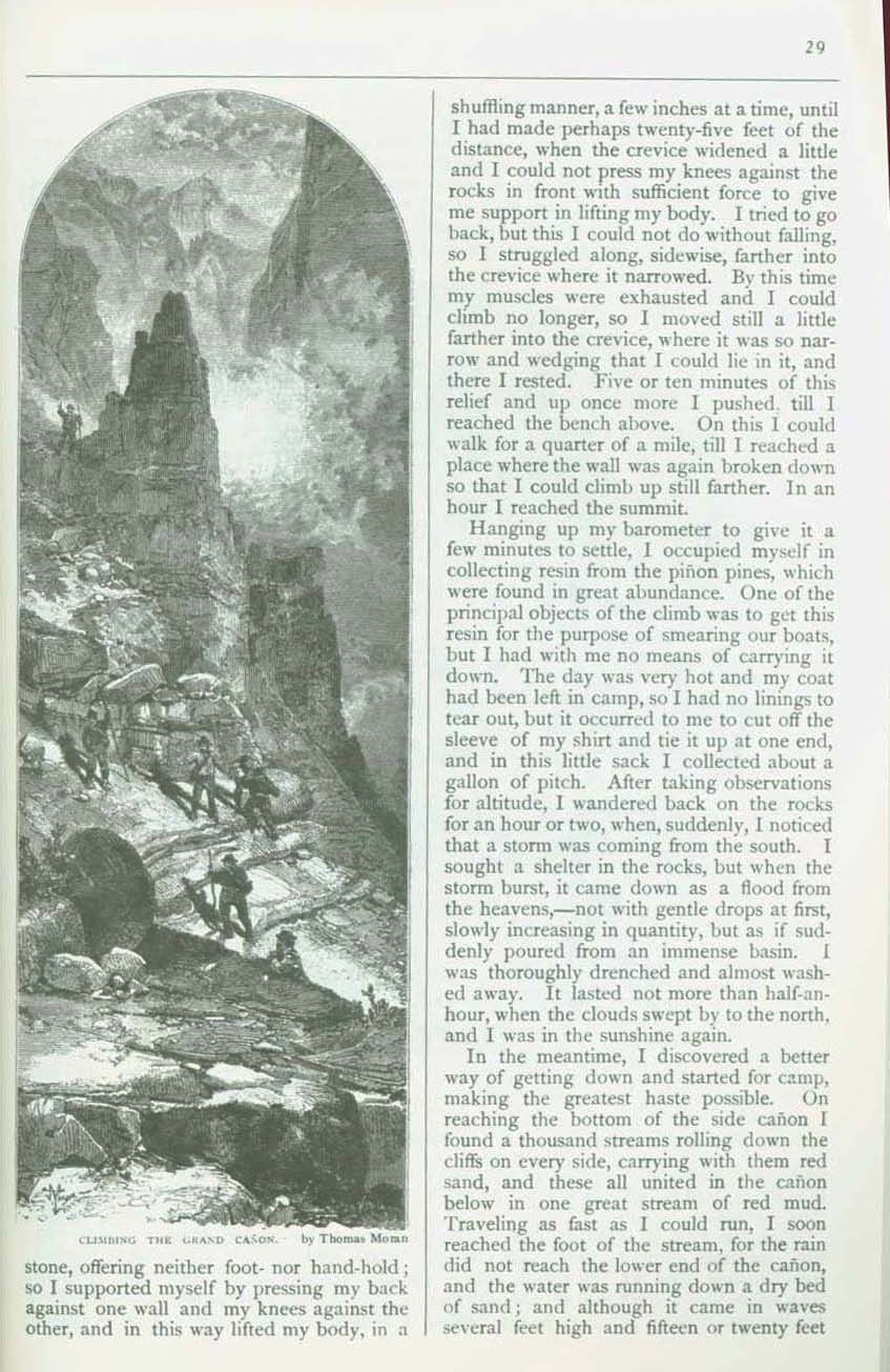 THE CAÑONS OF THE COLORADO-- the 1869 discovery voyage down the Colorado River. vist0059f